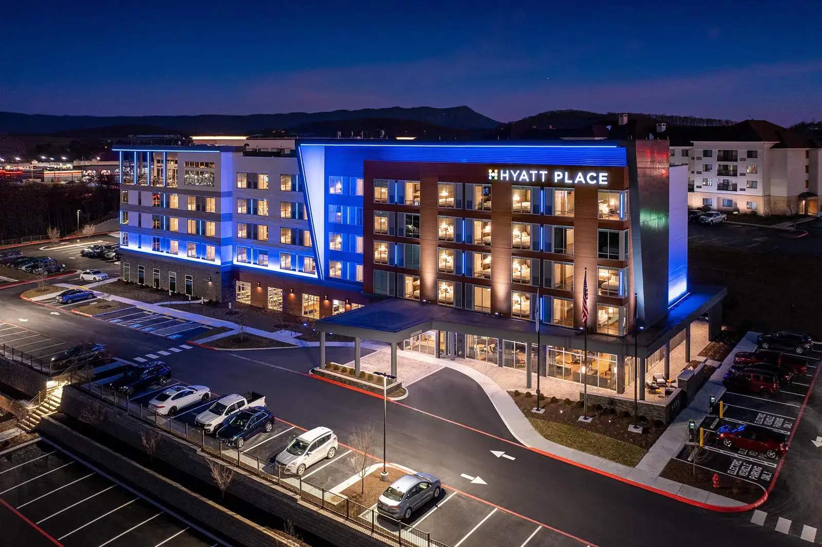 Hyatt Place Harrisonburg, VA photography by Greg Ceo Image editing by Valentin Sivyakov